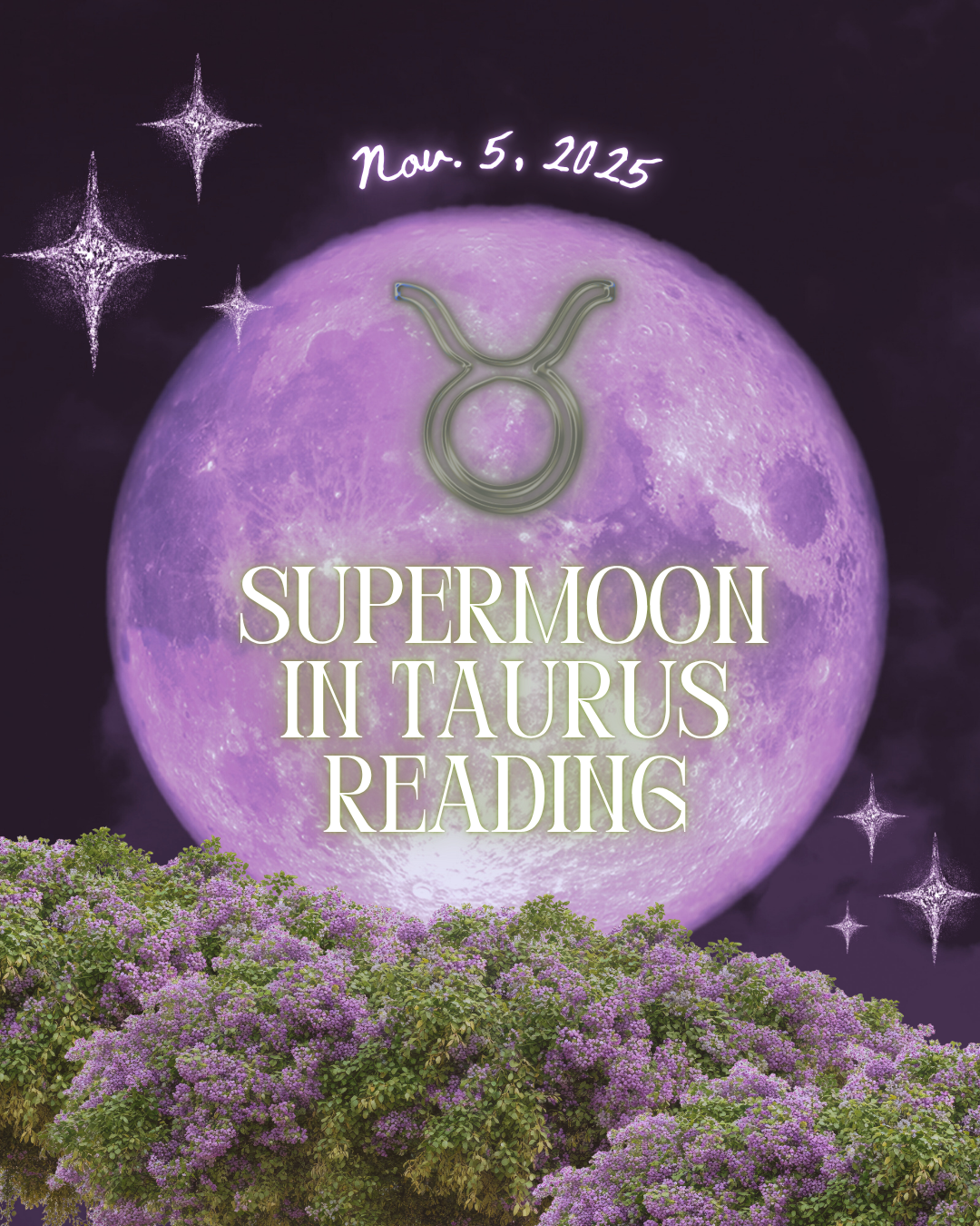 Supermoon in Taurus Reading