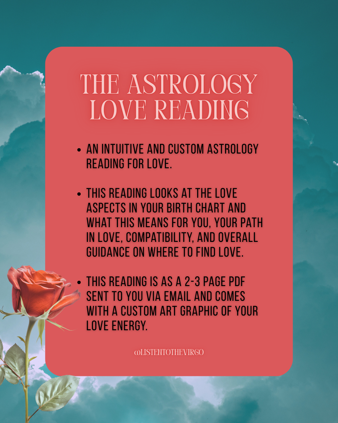 The Astrology Love Reading
