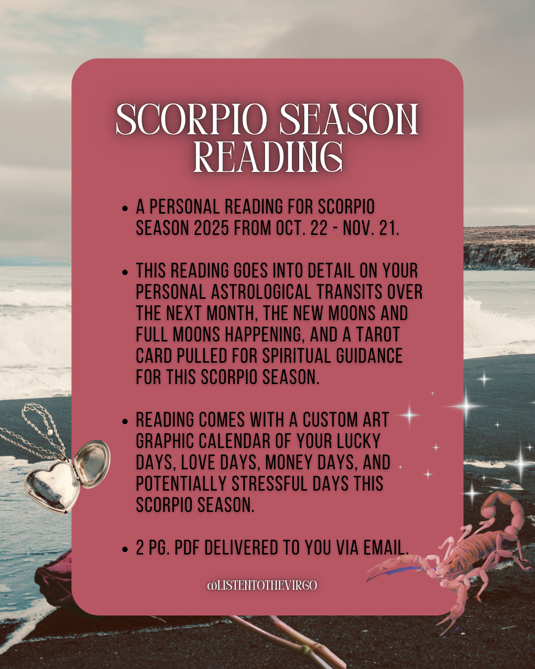 Scorpio Season Reading