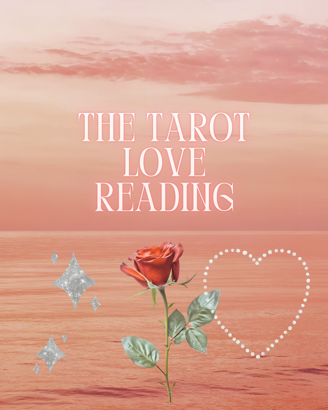 Tarot love reading with cards revealing relationship insights