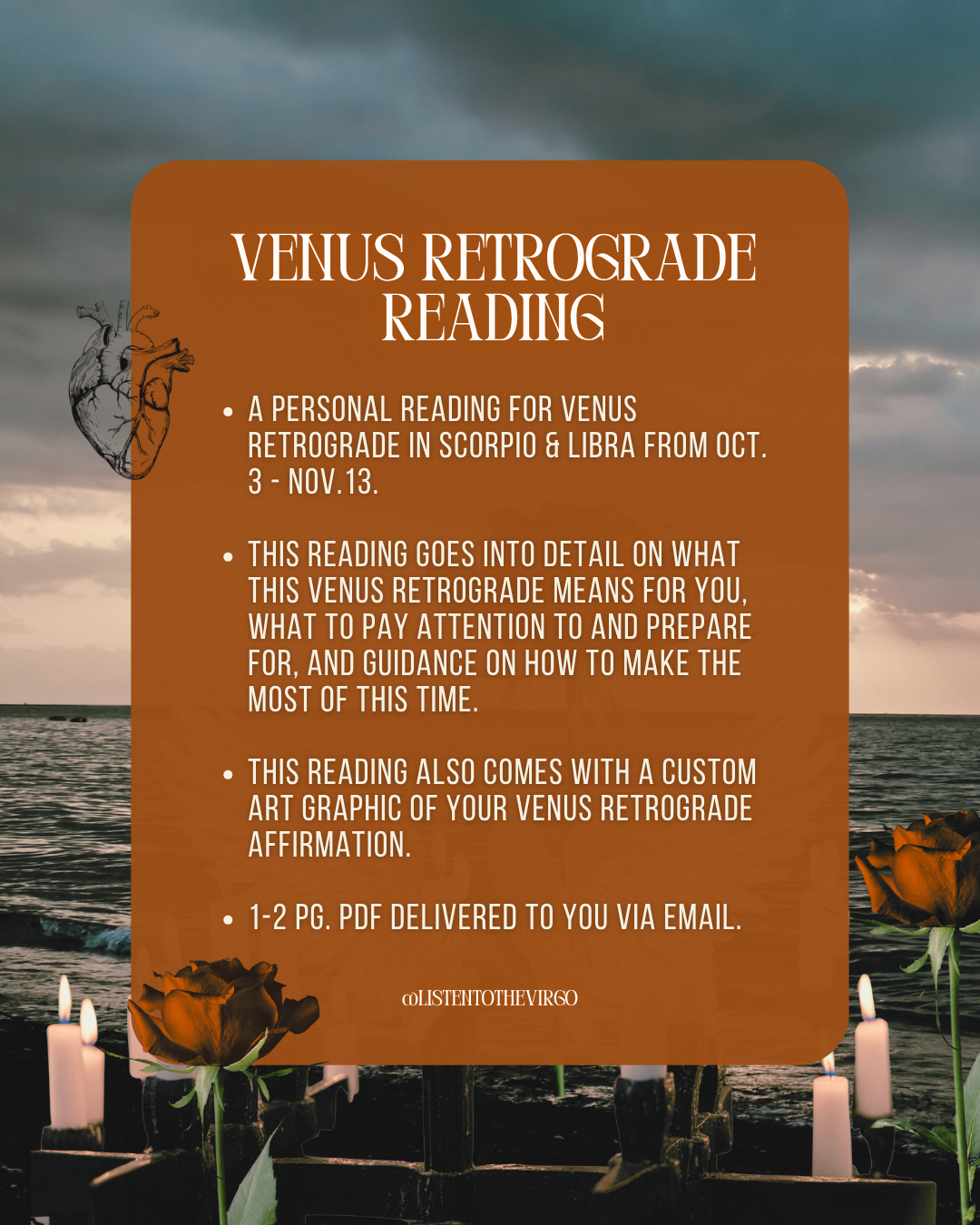 Venus Retrograde Reading