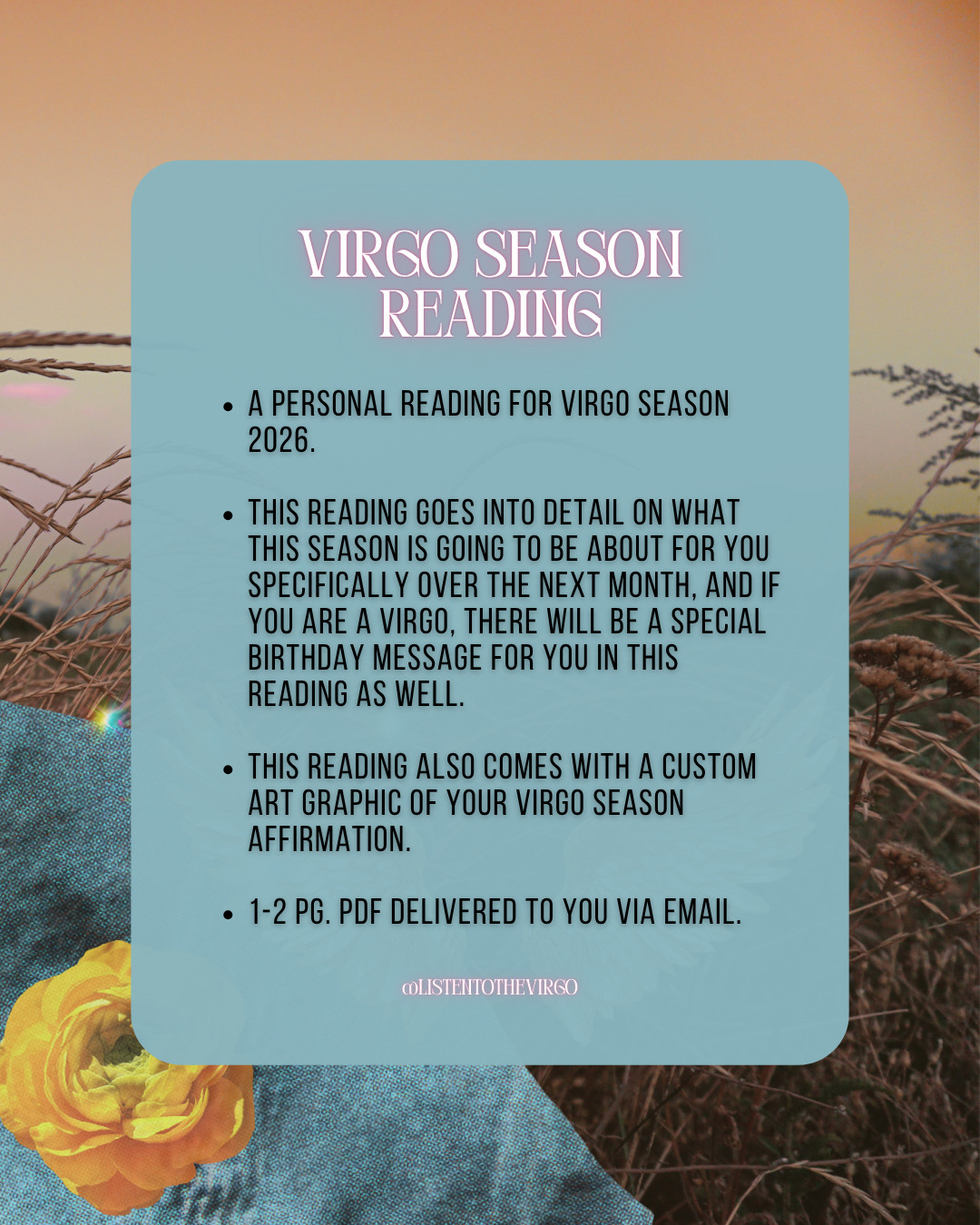 Virgo Season Reading