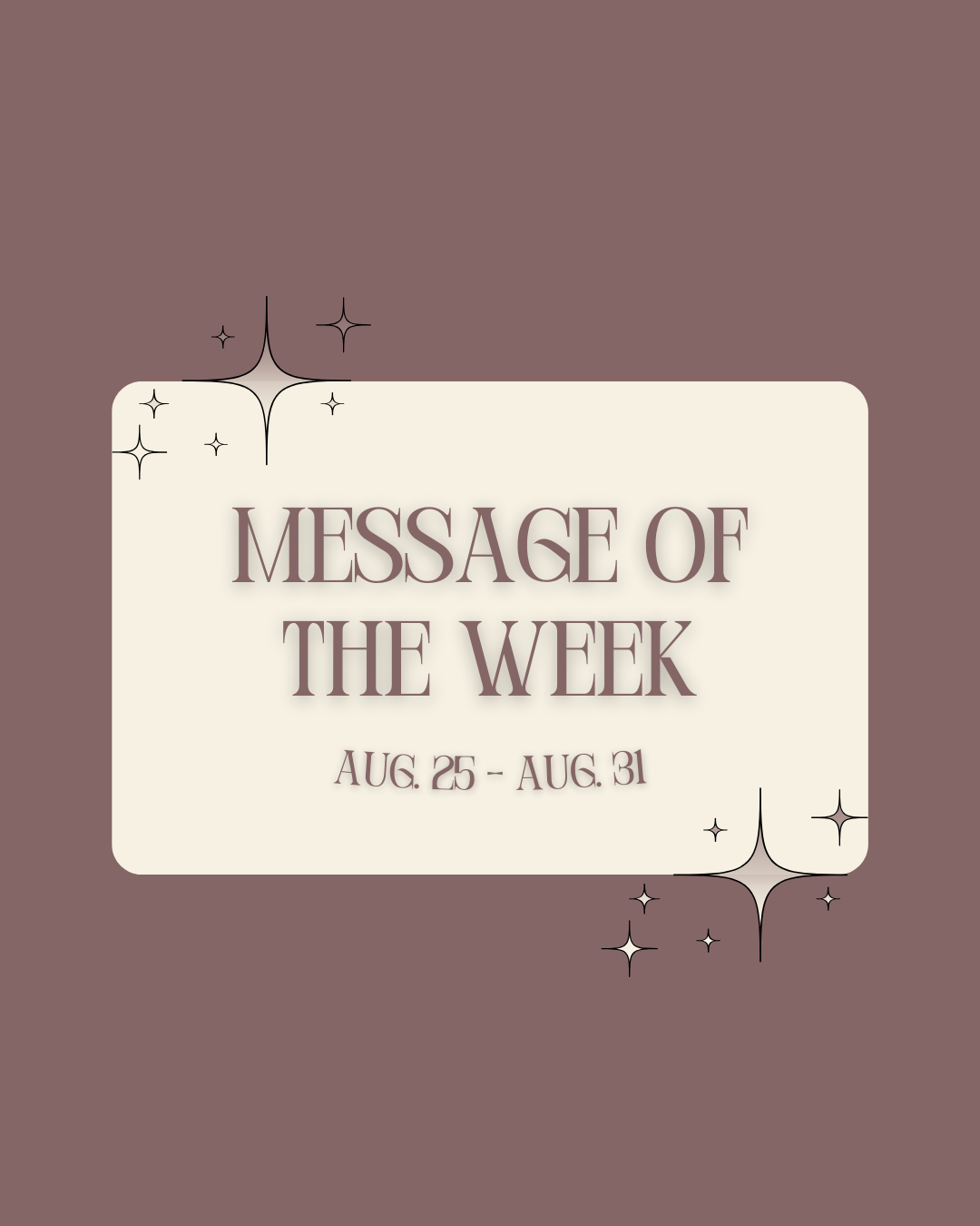 Weekly Horoscopes: Aug. 25 - Aug. 31