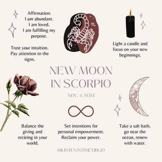 New Moon in Scorpio