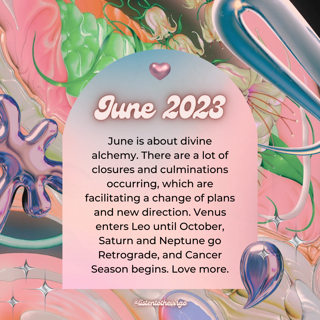 Horoscopes for June 2023 by Listen to the Virgo