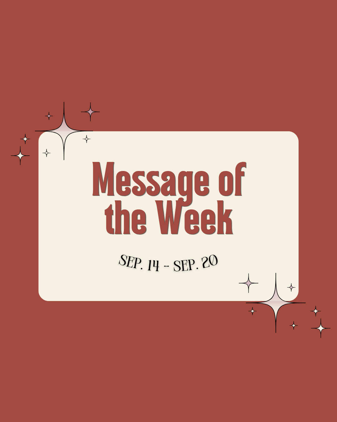 Weekly Horoscopes: Sep. 14 - Sep. 20
