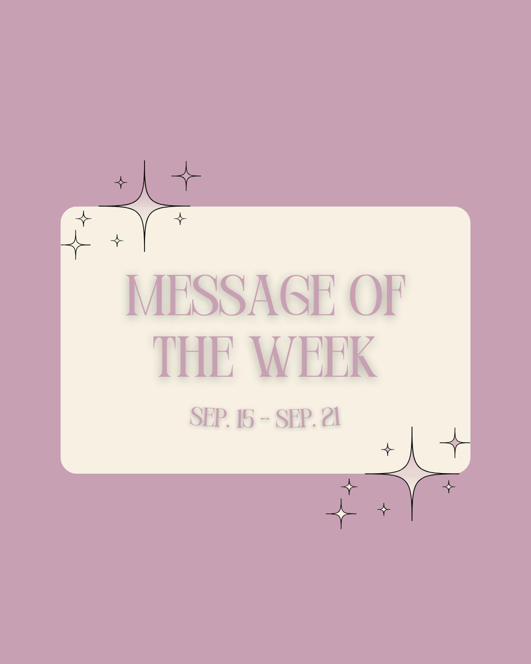 Weekly Horoscopes: Sept. 15 - Sept. 21