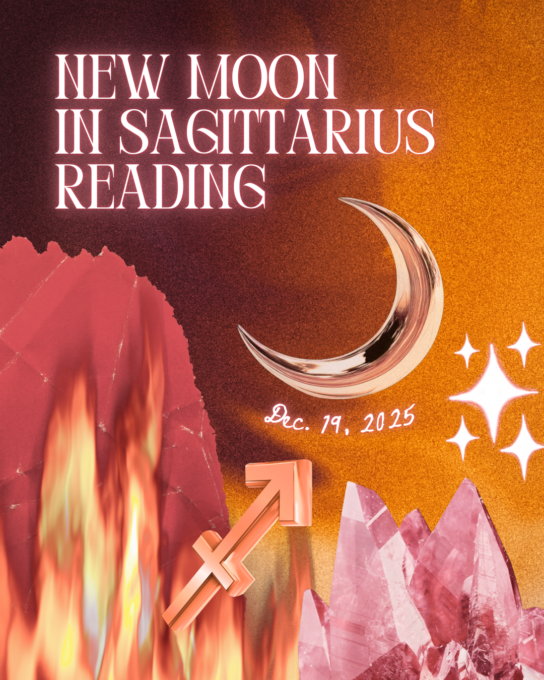 New Moon in Sagittarius Reading