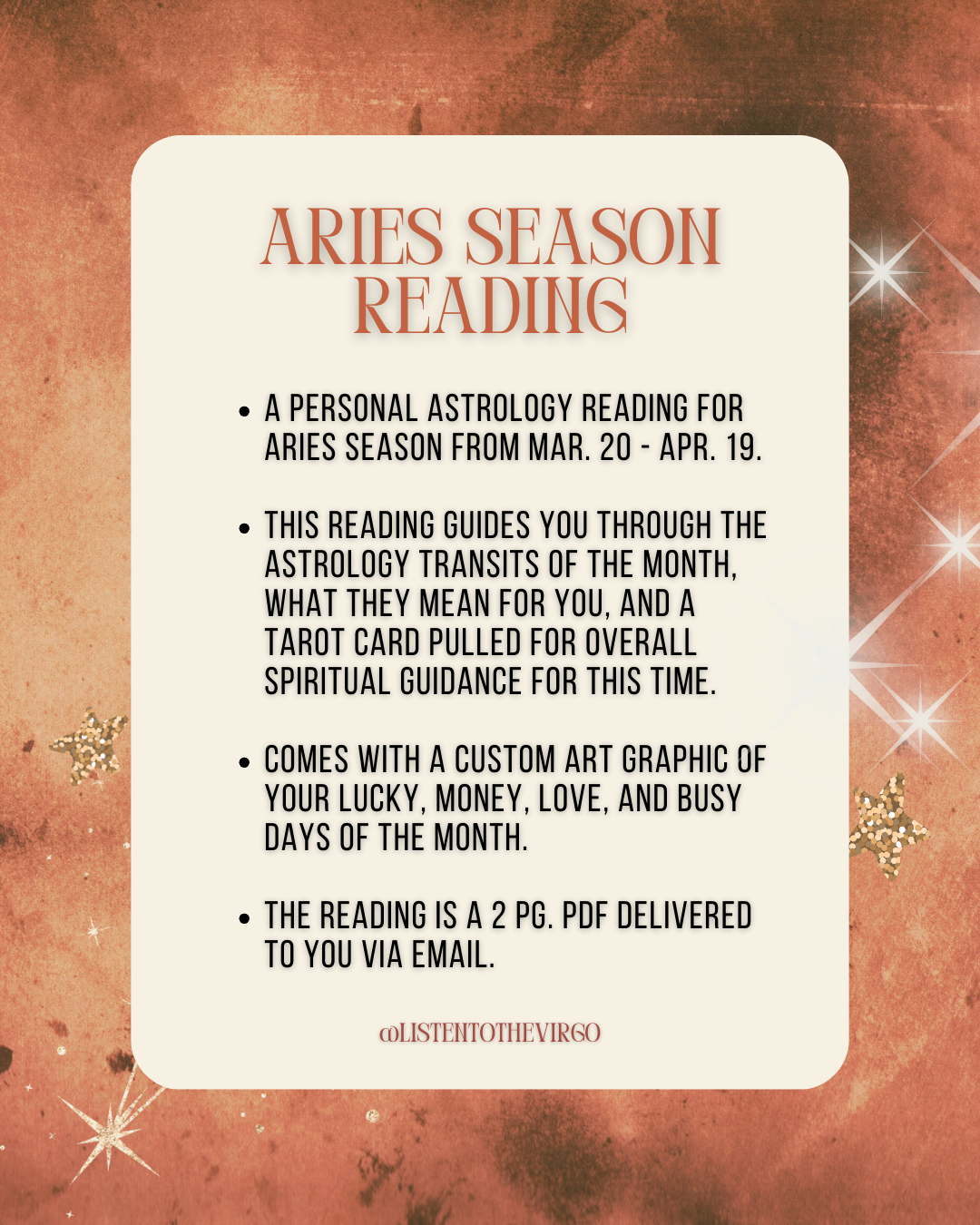 Aries Season Reading