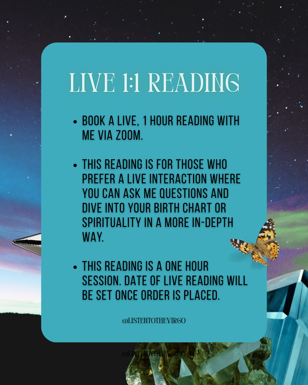 Live 1:1 Reading