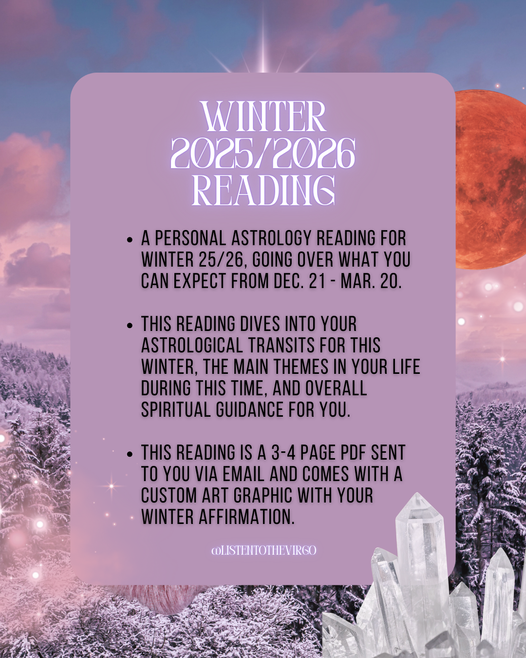 Winter 25/26 Reading