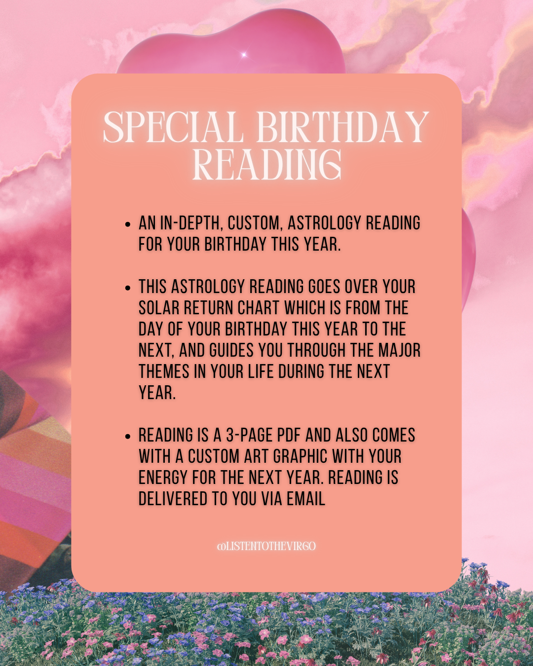 The Special Birthday Reading