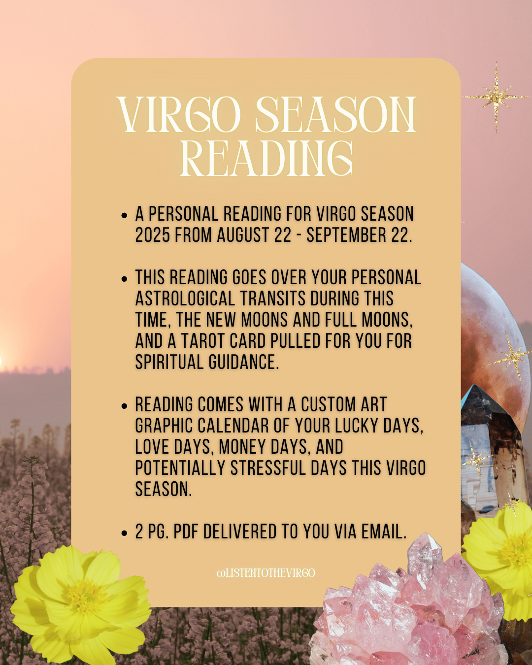 Virgo Season Reading