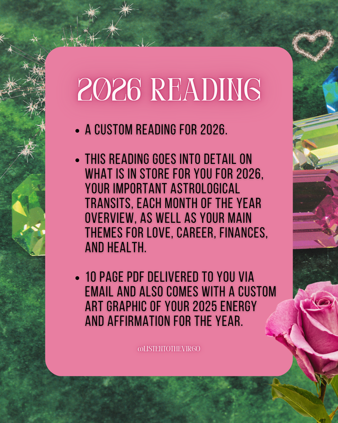 Personal Astrology Readings for 2026