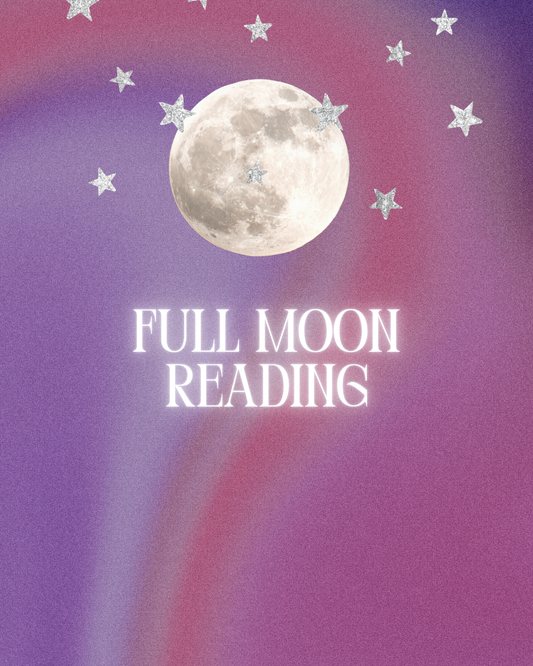 Personal Full Moon Astrology Reading