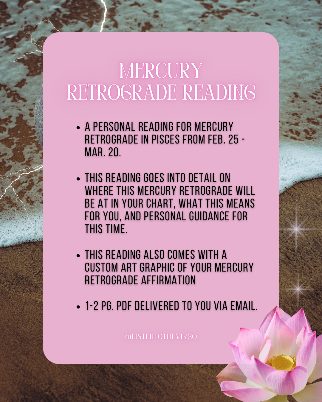 Mercury Retrograde Reading