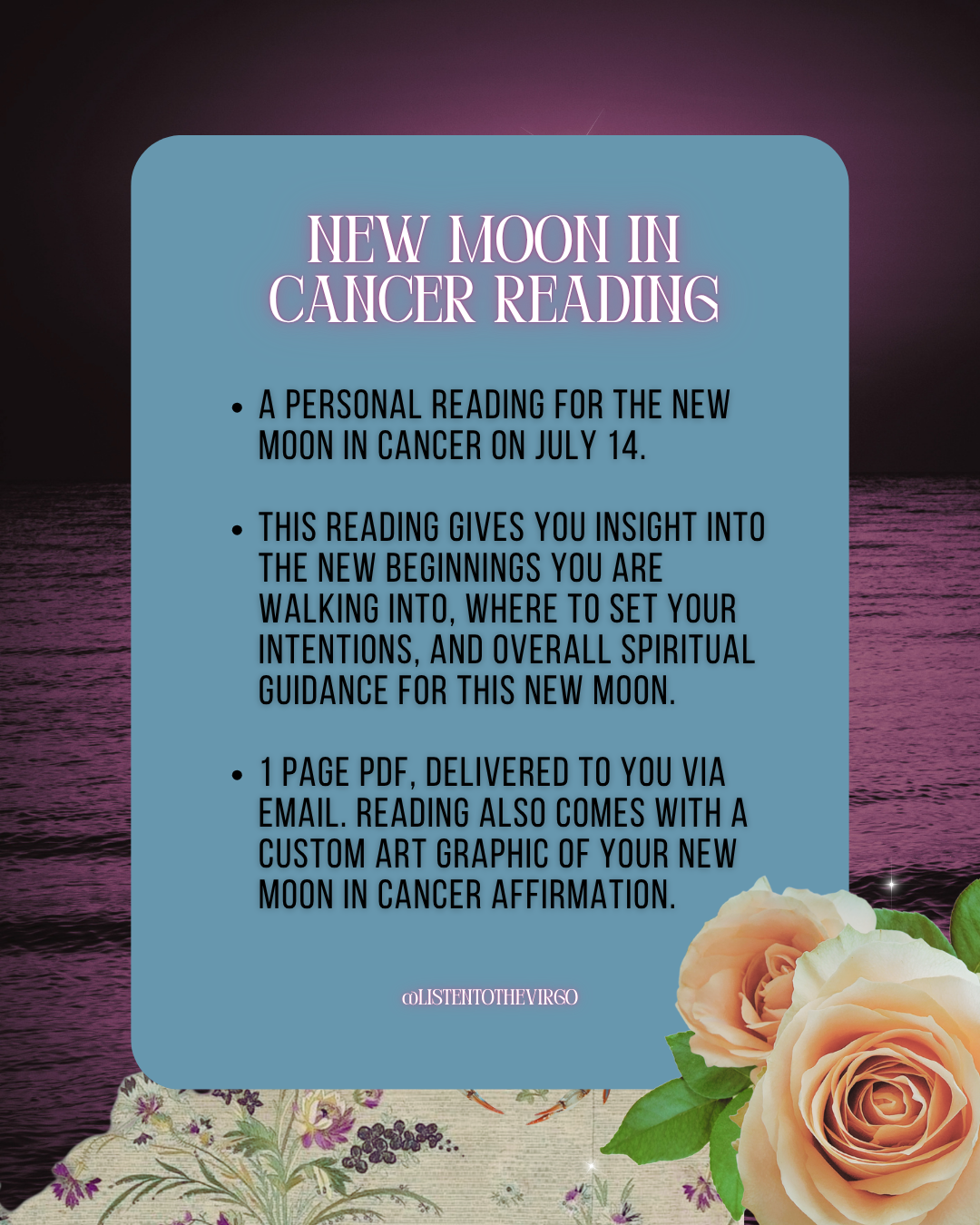 New Moon in Cancer Reading