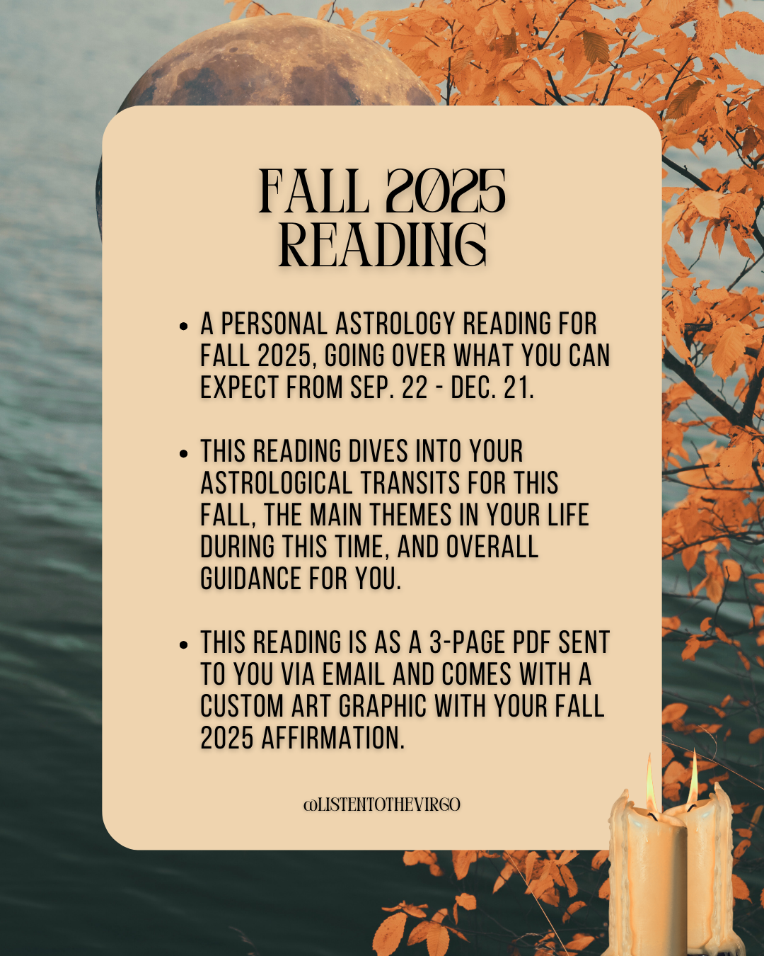 Zodiac forecast for Fall 2025 astrology reading