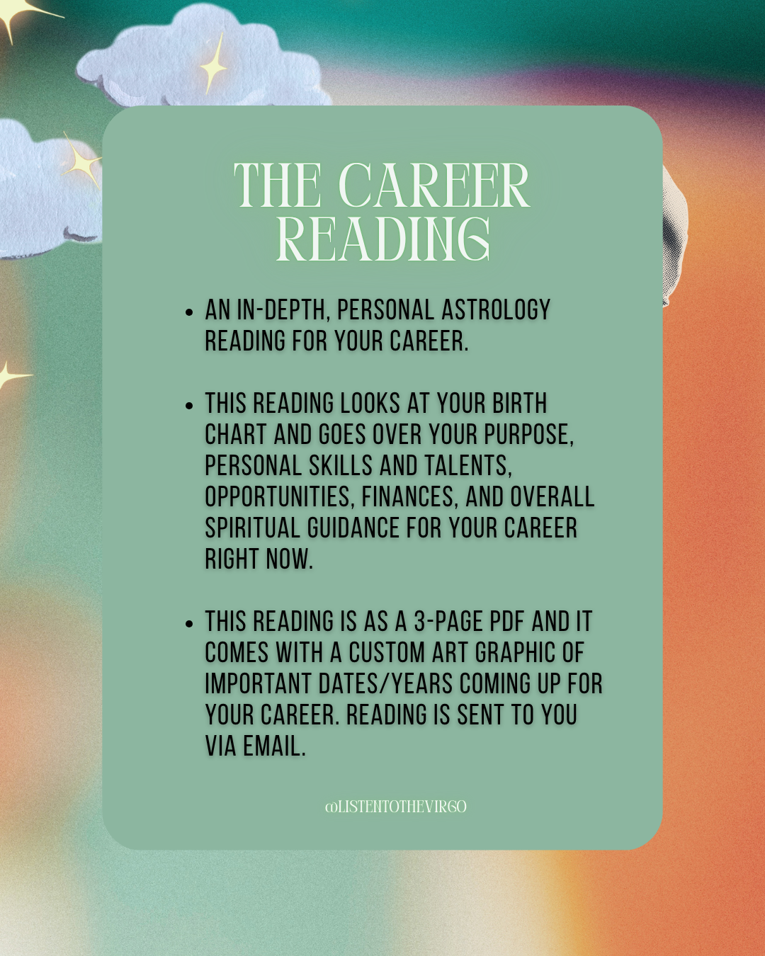 Birth Chart Career Reading